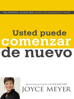 cover image of Usted Puede Comenzar de Nuevo
